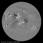 Latest SDO/HMI Magnetogram image of the Sun
