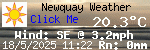 Current Weather Conditions in Porth, Newquay, Cornwall. UK 